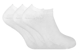 3 Pairs Mens Thermal Trainer Socks (6-11 UK / TTS White)