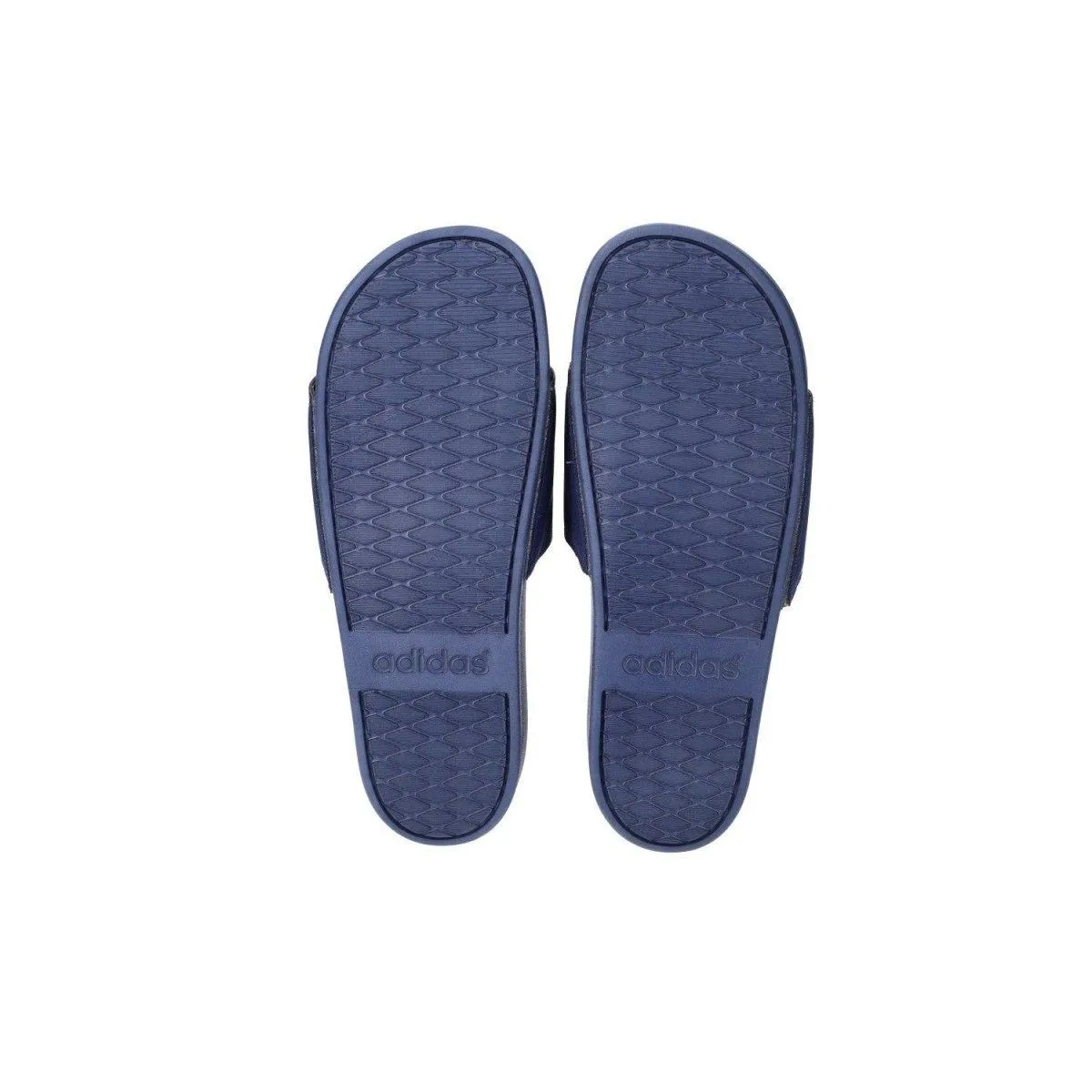 Adidas Adilette Comfort Sliders Leather Blue Colour For Men