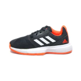 Adidas Court Jam Sport Shoes Fabric Black Colour For Kids