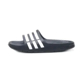 Adidas Duramo Flat Sandals Rubber Black Colour For Kids