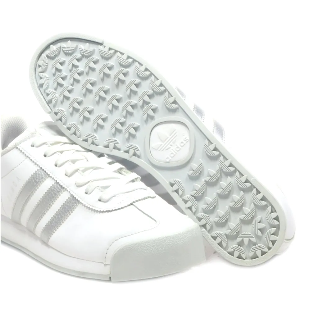 Adidas Samoa Sport Shoes Leather White Colour For Women