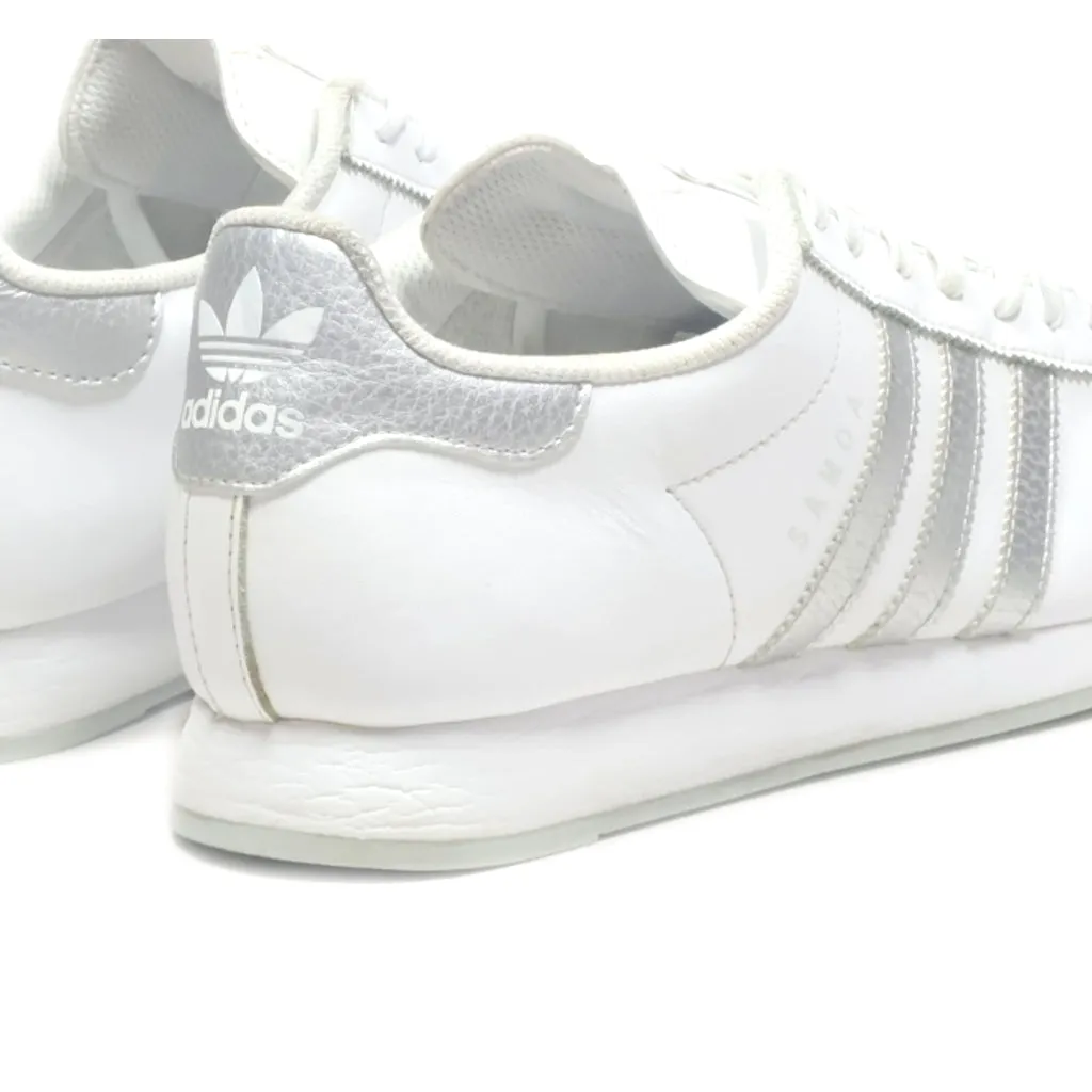 Adidas Samoa Sport Shoes Leather White Colour For Women