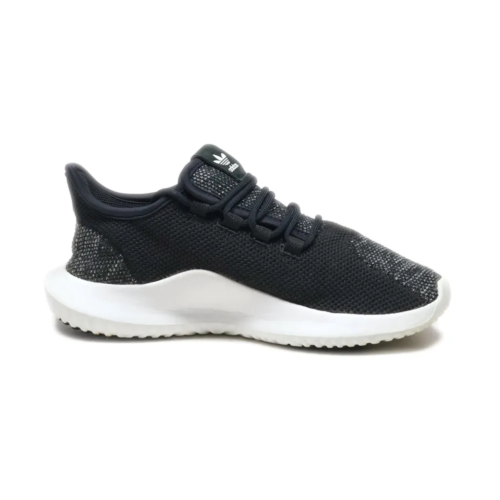 Adidas Tubular Shadow Knit J Sport Shoes Leather Black Colour For Kids