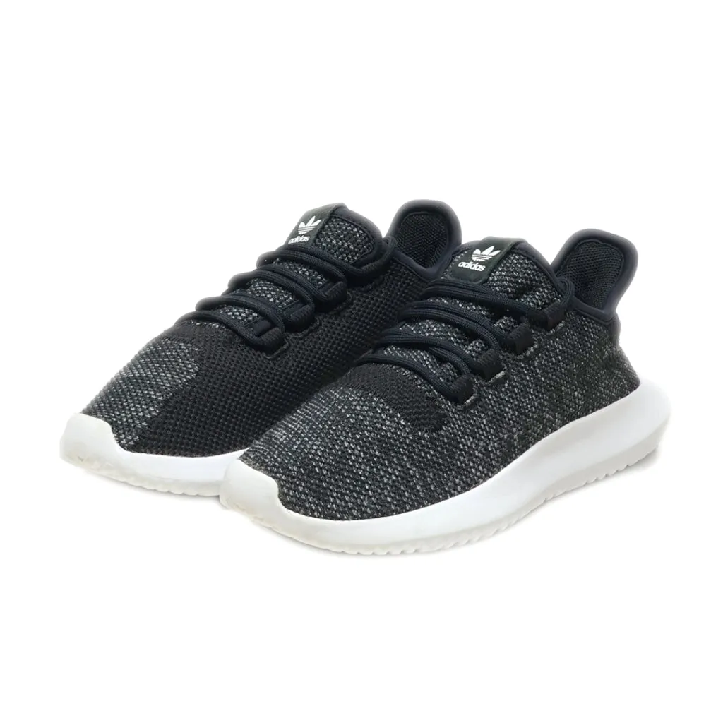 Adidas Tubular Shadow Knit J Sport Shoes Leather Black Colour For Kids