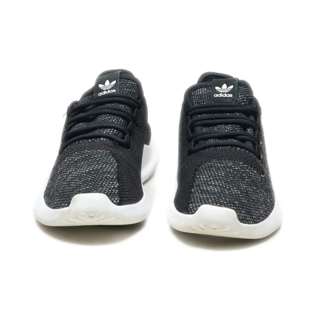 Adidas Tubular Shadow Knit J Sport Shoes Leather Black Colour For Kids