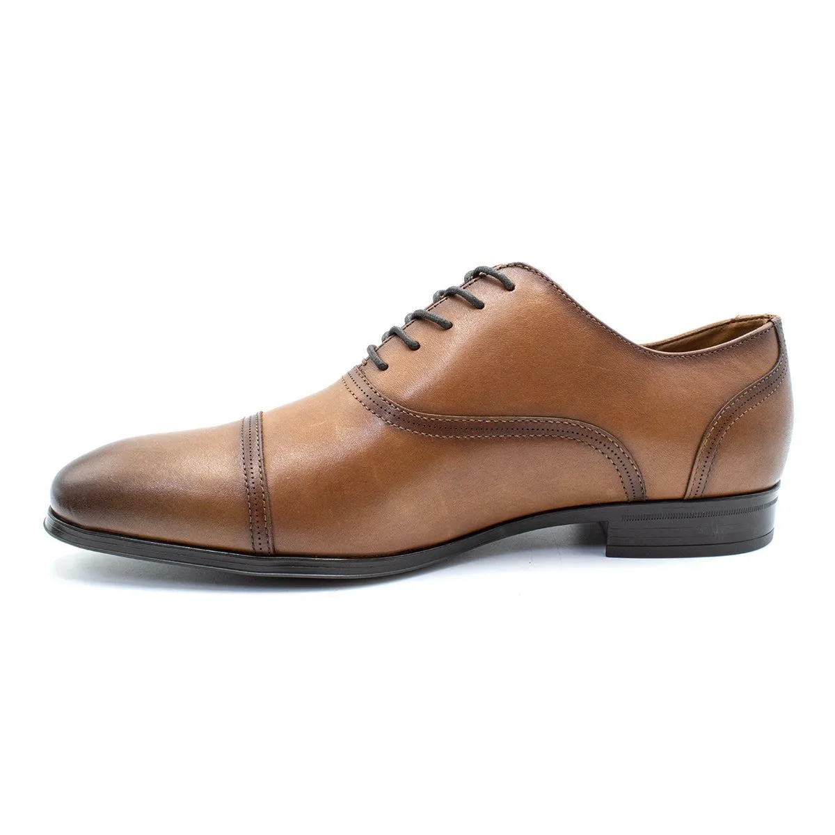 Aldo Gregoryy Solid Oxford Formal Lace Ups Leather Brown Colour For Men