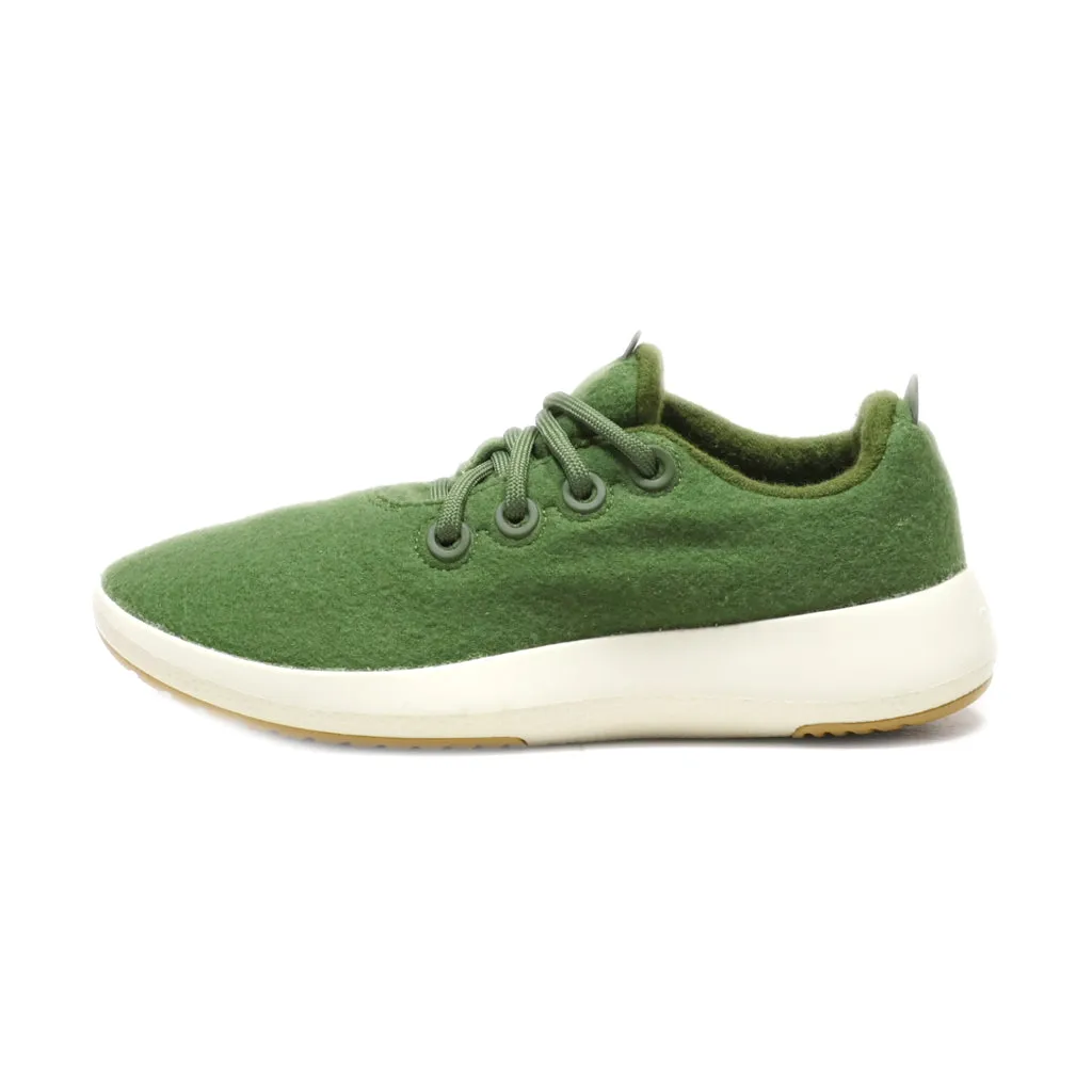 Allbirds Runner Sport Shoes Wool Green Colour For Women