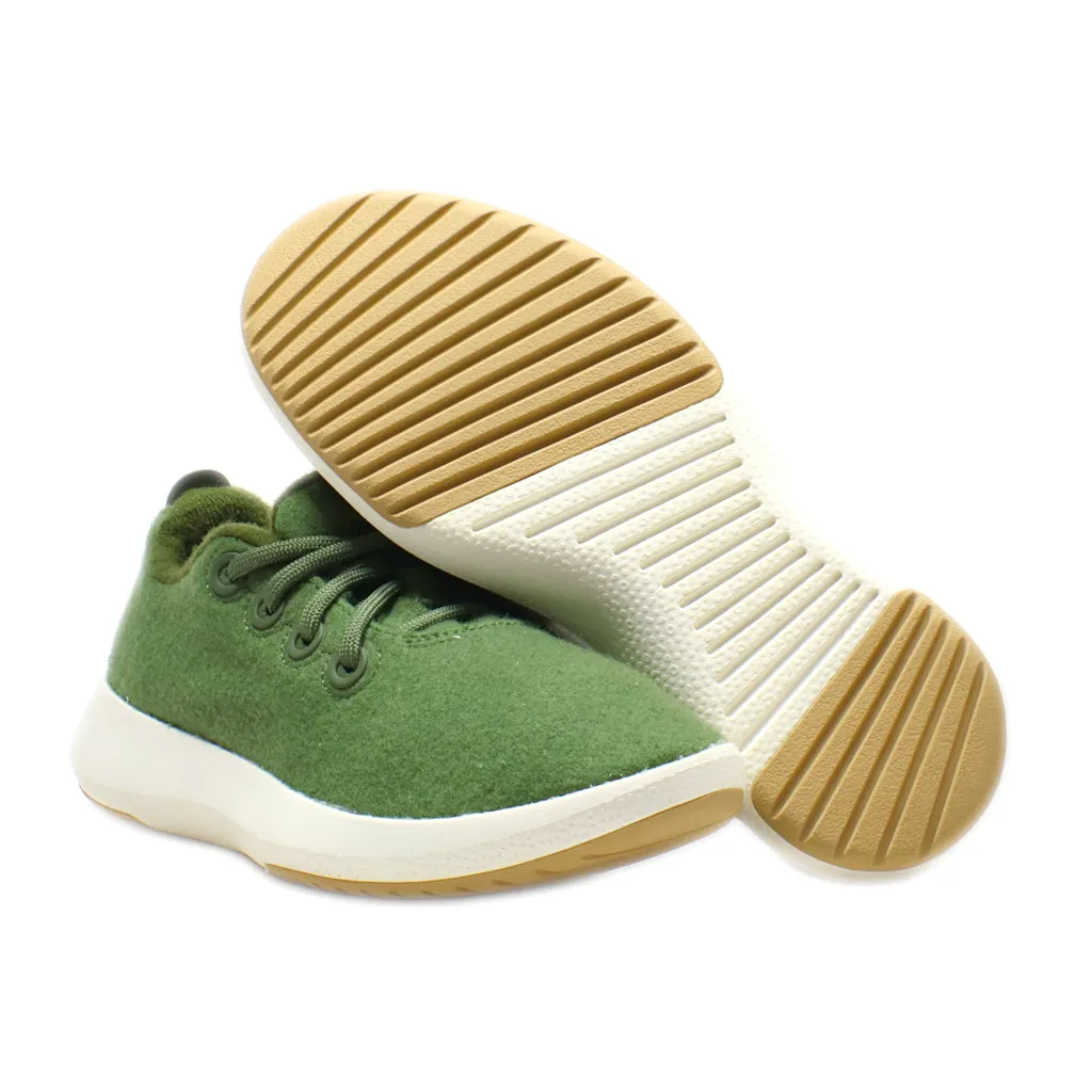 Allbirds Runner Sport Shoes Wool Green Colour For Women