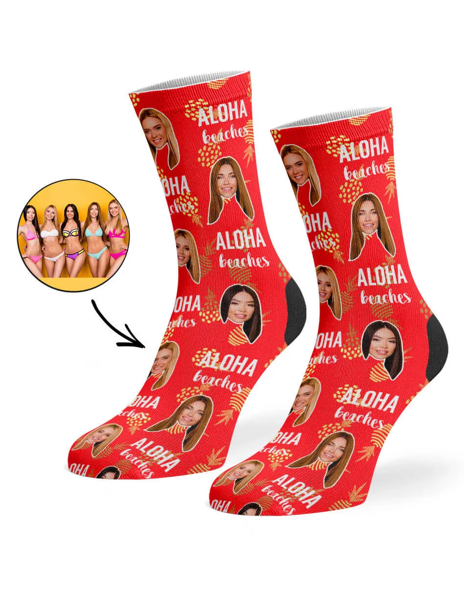 Aloha Beaches Socks