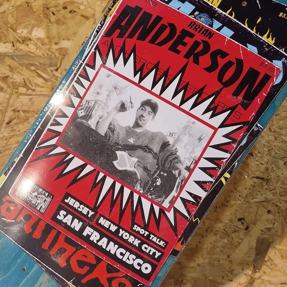 Anti Hero Thrasher Collab Anderson SOTY 9.0 Deck