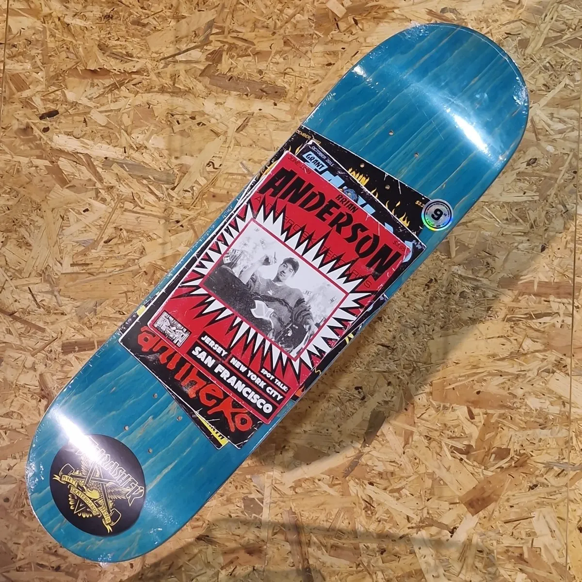 Anti Hero Thrasher Collab Anderson SOTY 9.0 Deck