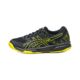 Asics Sport Shoes Leather Black Colour For Kids