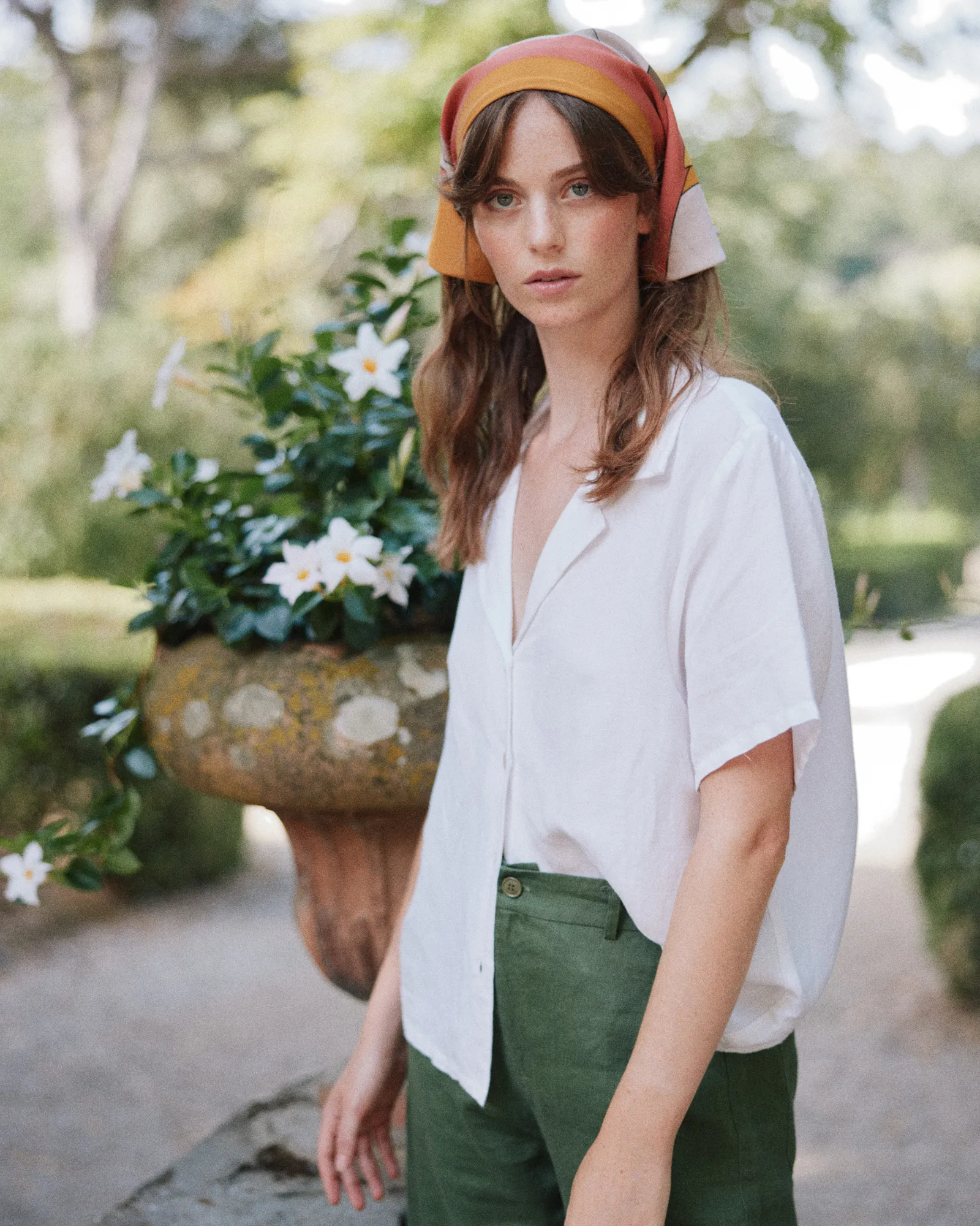 Barossa Linen Pant - Verdant