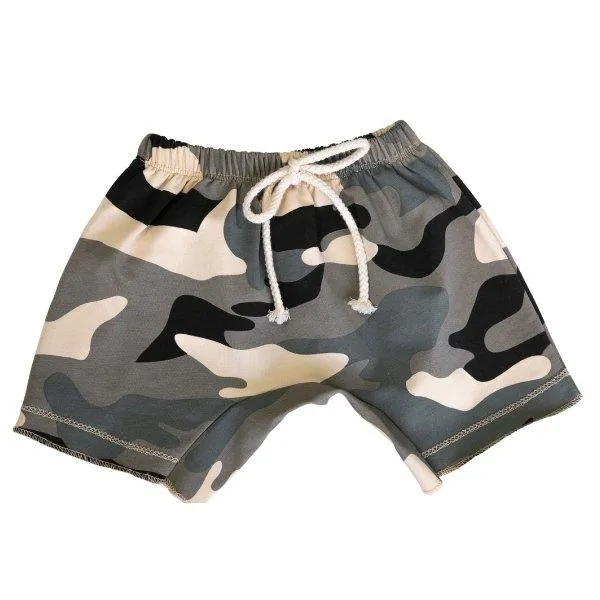 Beach Bum Grey and Camo Set