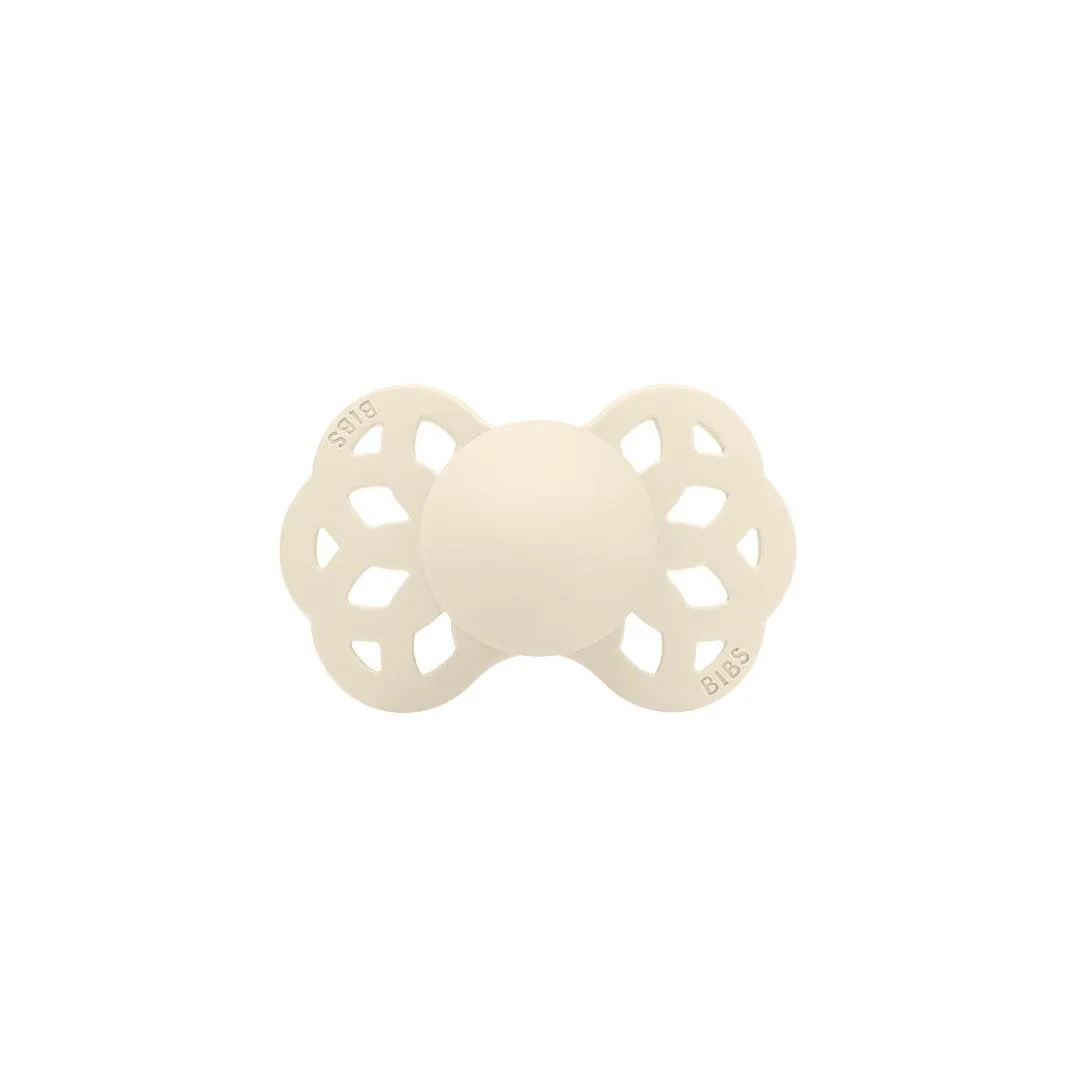 BIBS Infinity Symmetric Pacifier - Ivory - Silicone