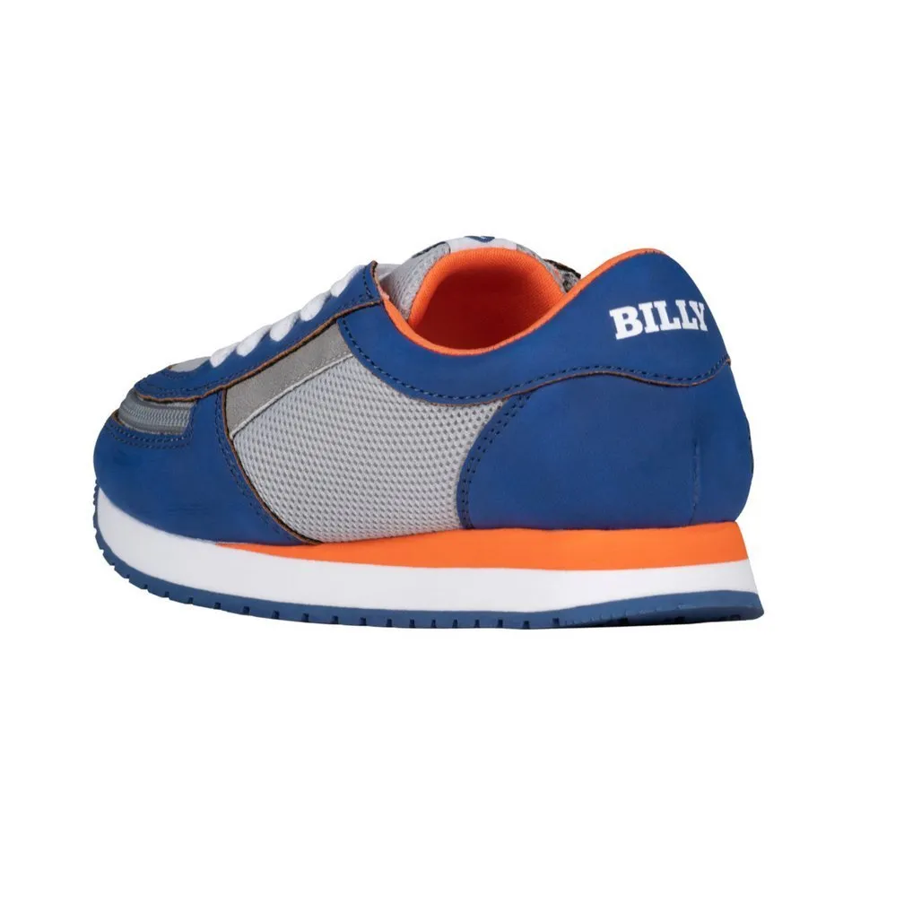 Billy Footwear (Toddlers) Trainers Faux Suede - Navy / Orange