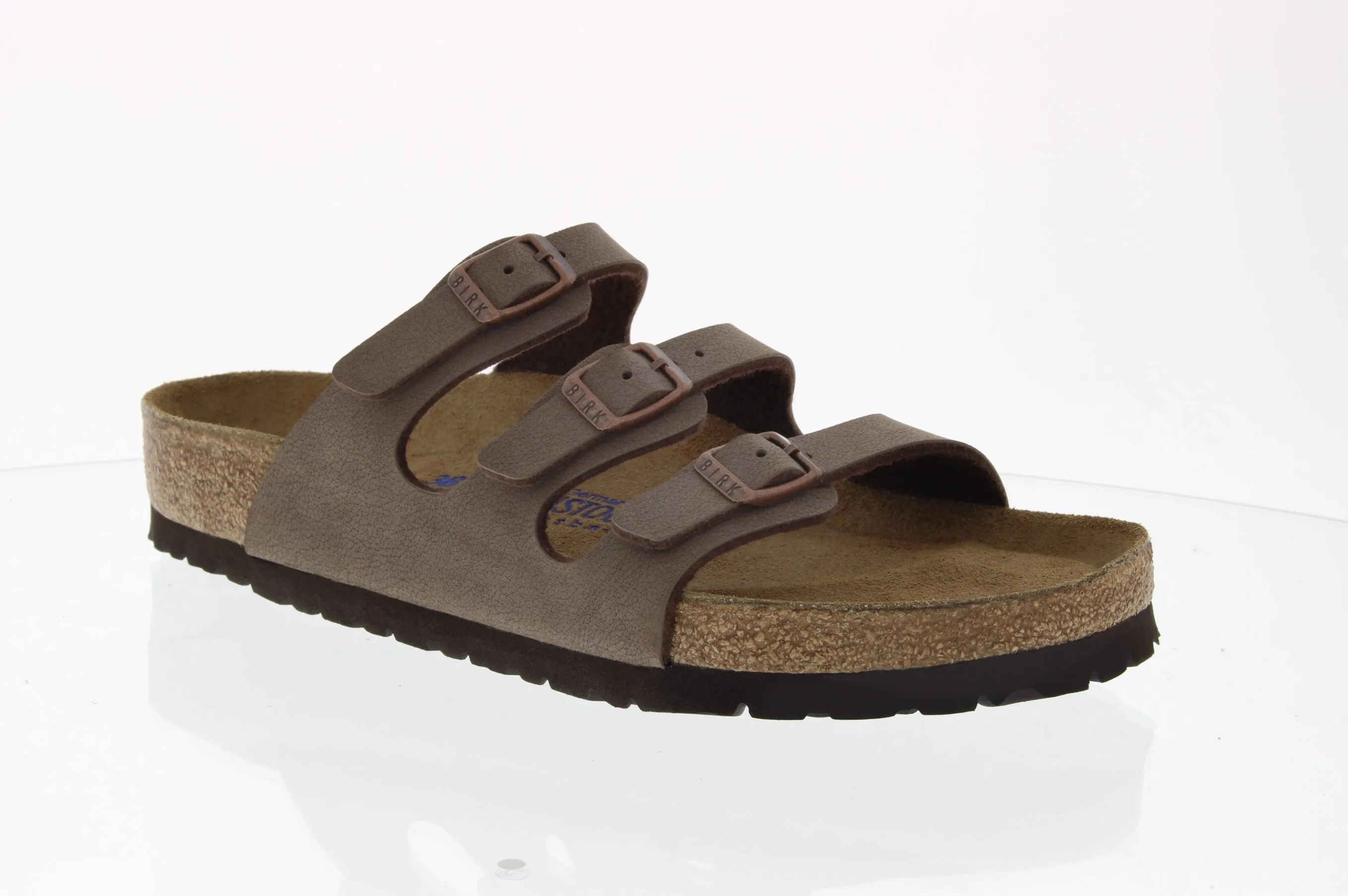 Birkenstock Florida Mocha Birko-Flor Soft Footbed 053881