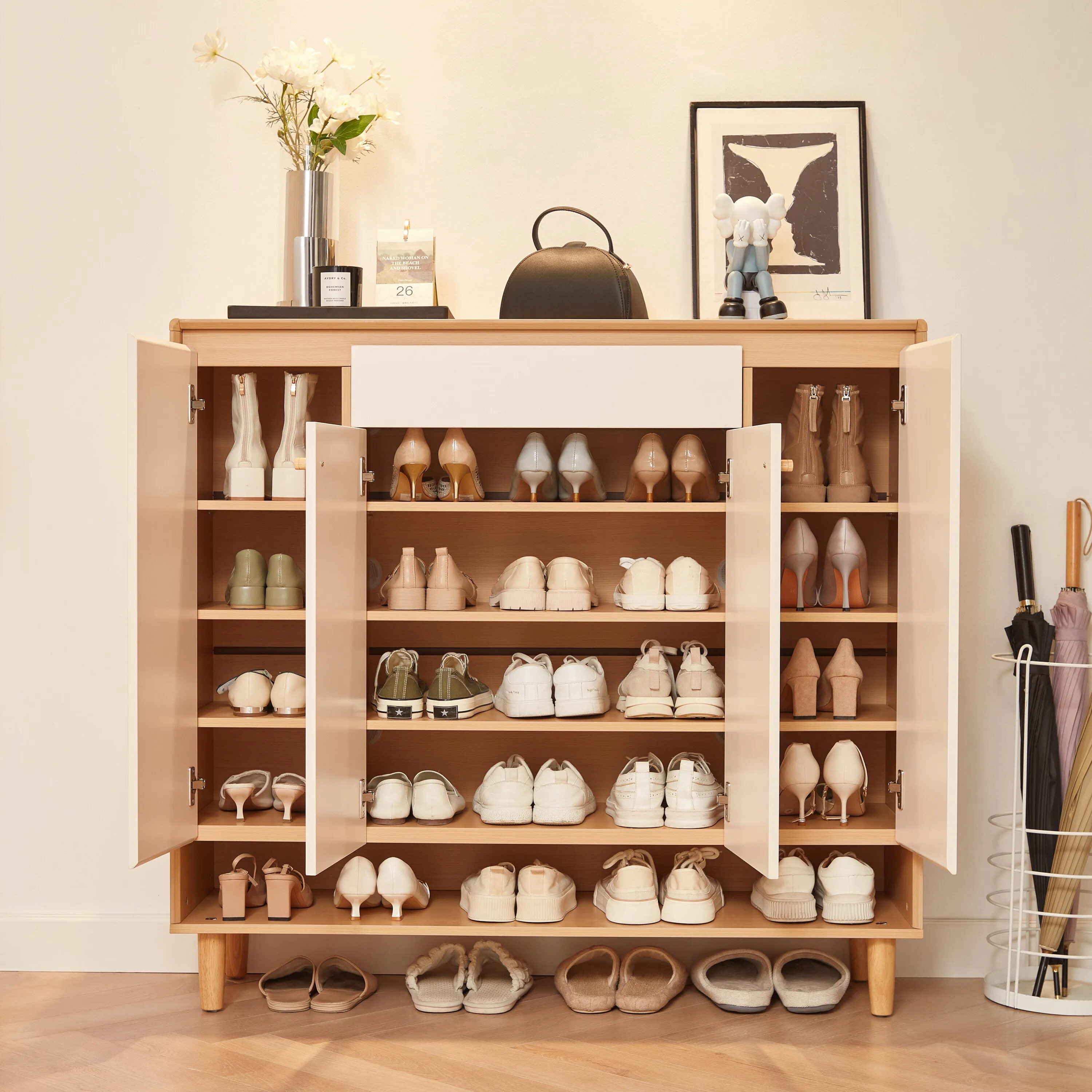 CALEB Compact Shoe Cabinet