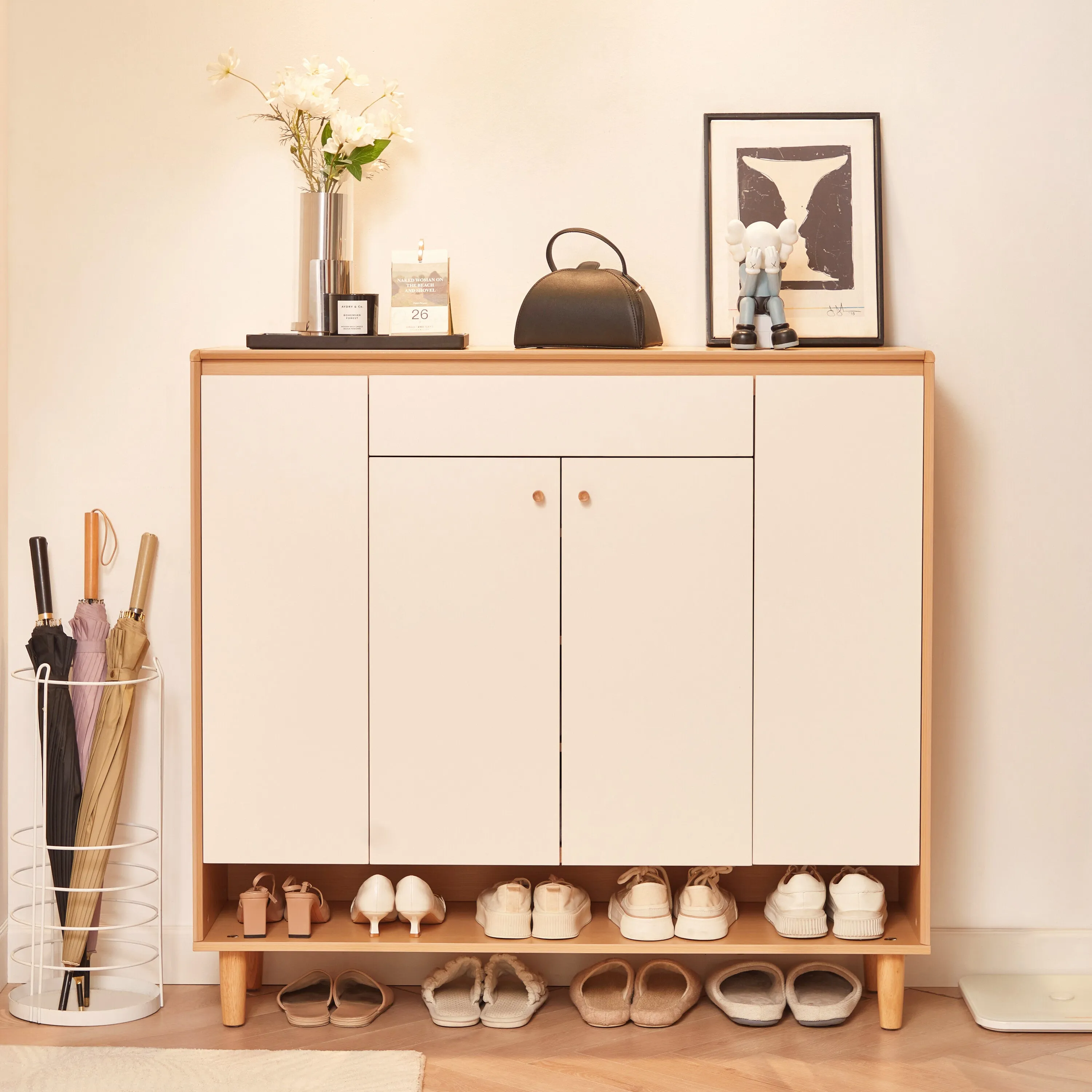 CALEB Compact Shoe Cabinet