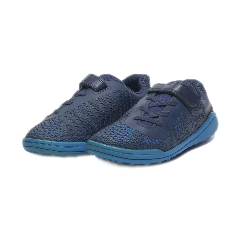 Clarks Sport Shoes Leather Blue Colour For Women