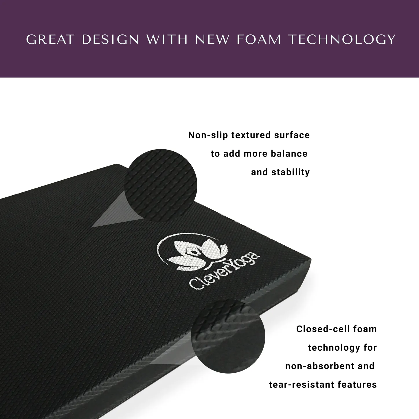 Clever Yoga Balance Pad For Body Coordination