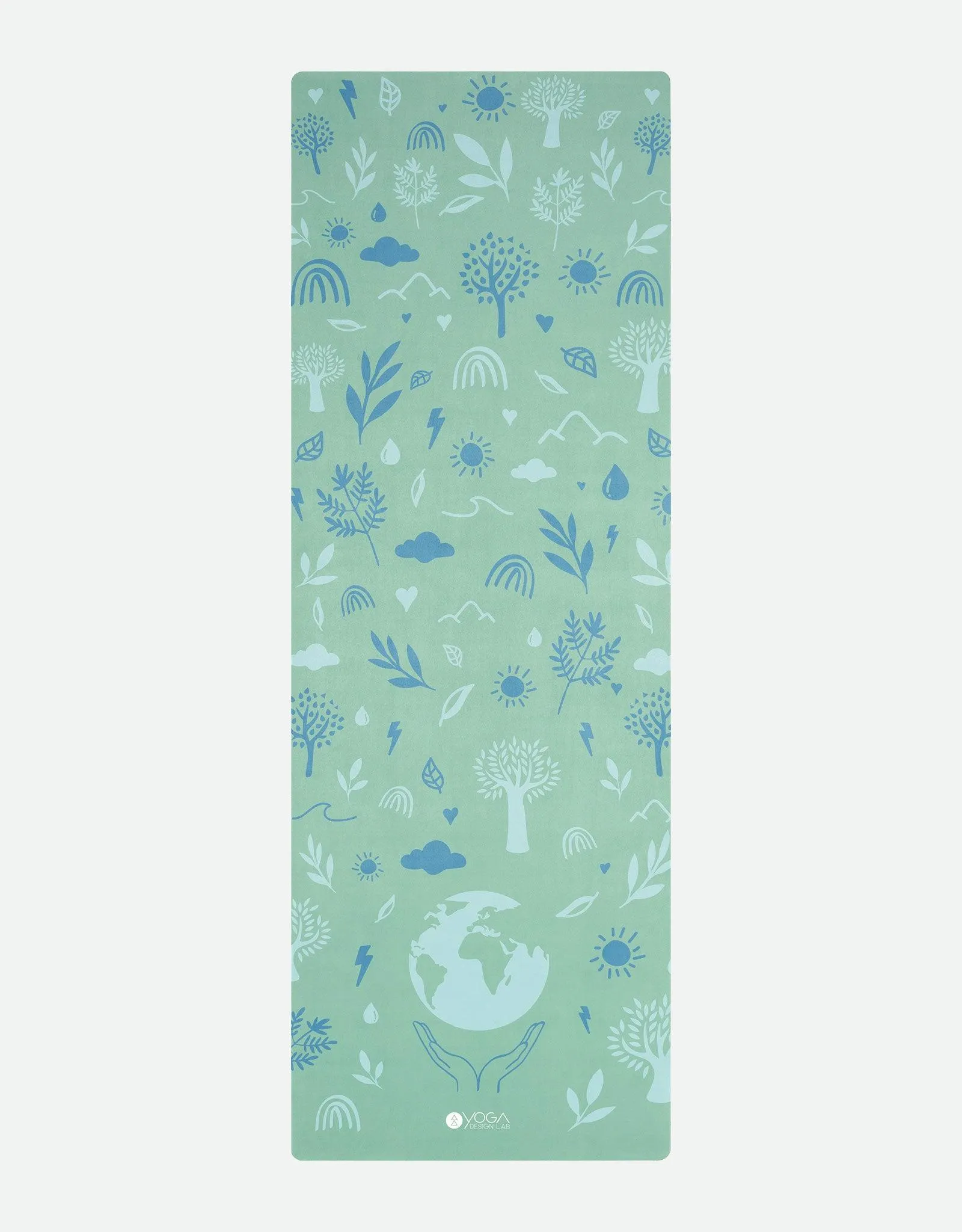 Combo Yoga Mat - Earth Green