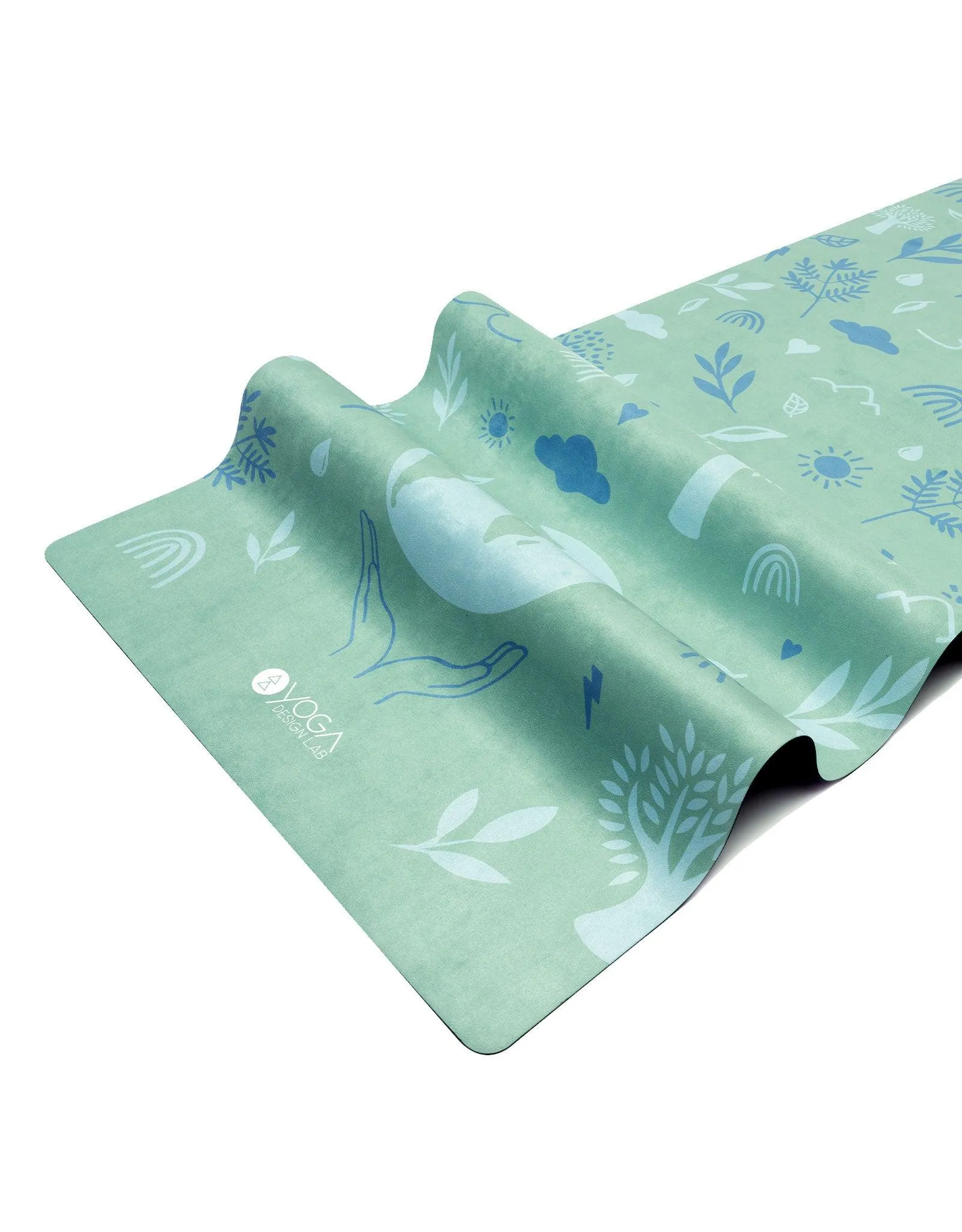 Combo Yoga Mat - Earth Green