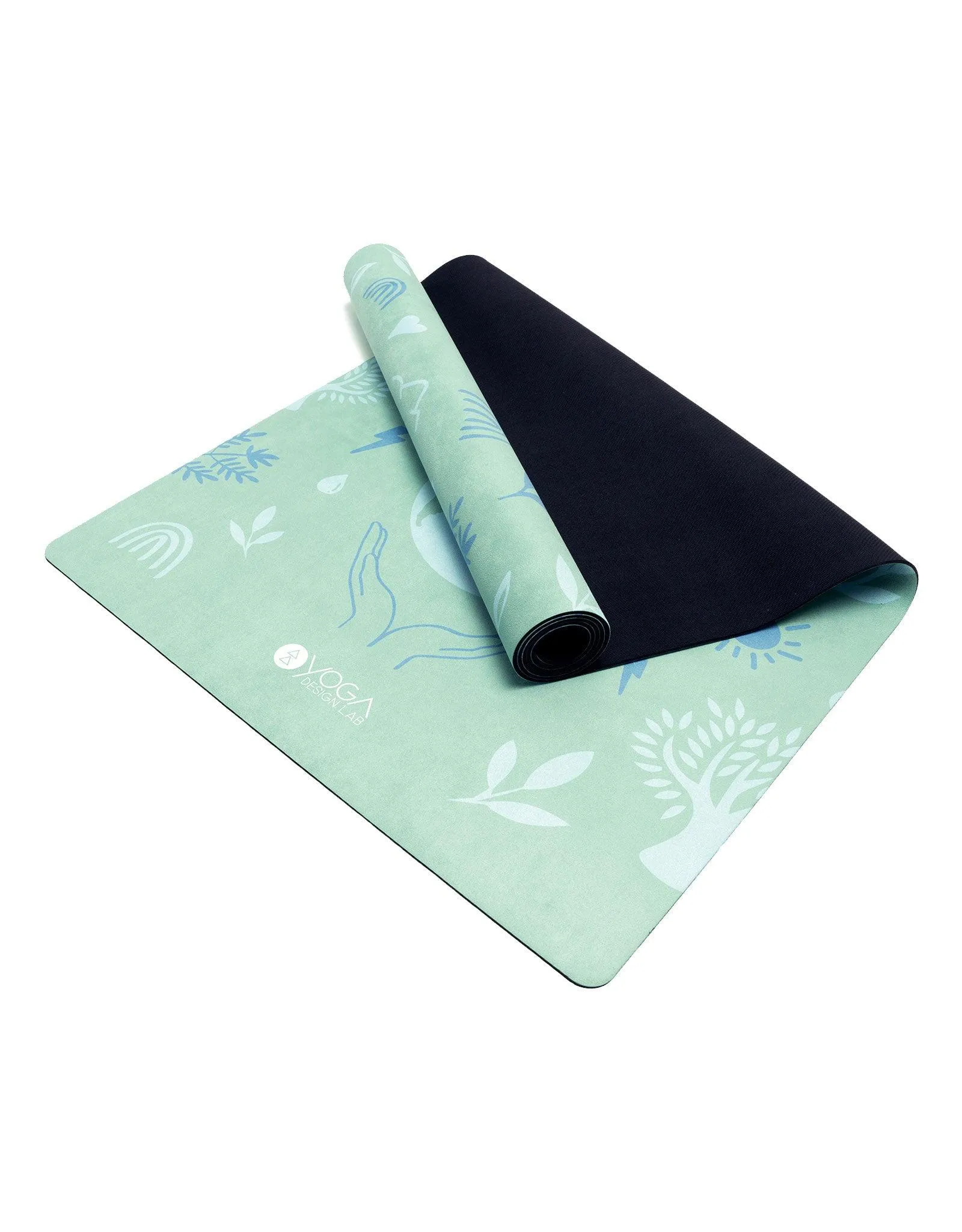 Combo Yoga Mat - Earth Green