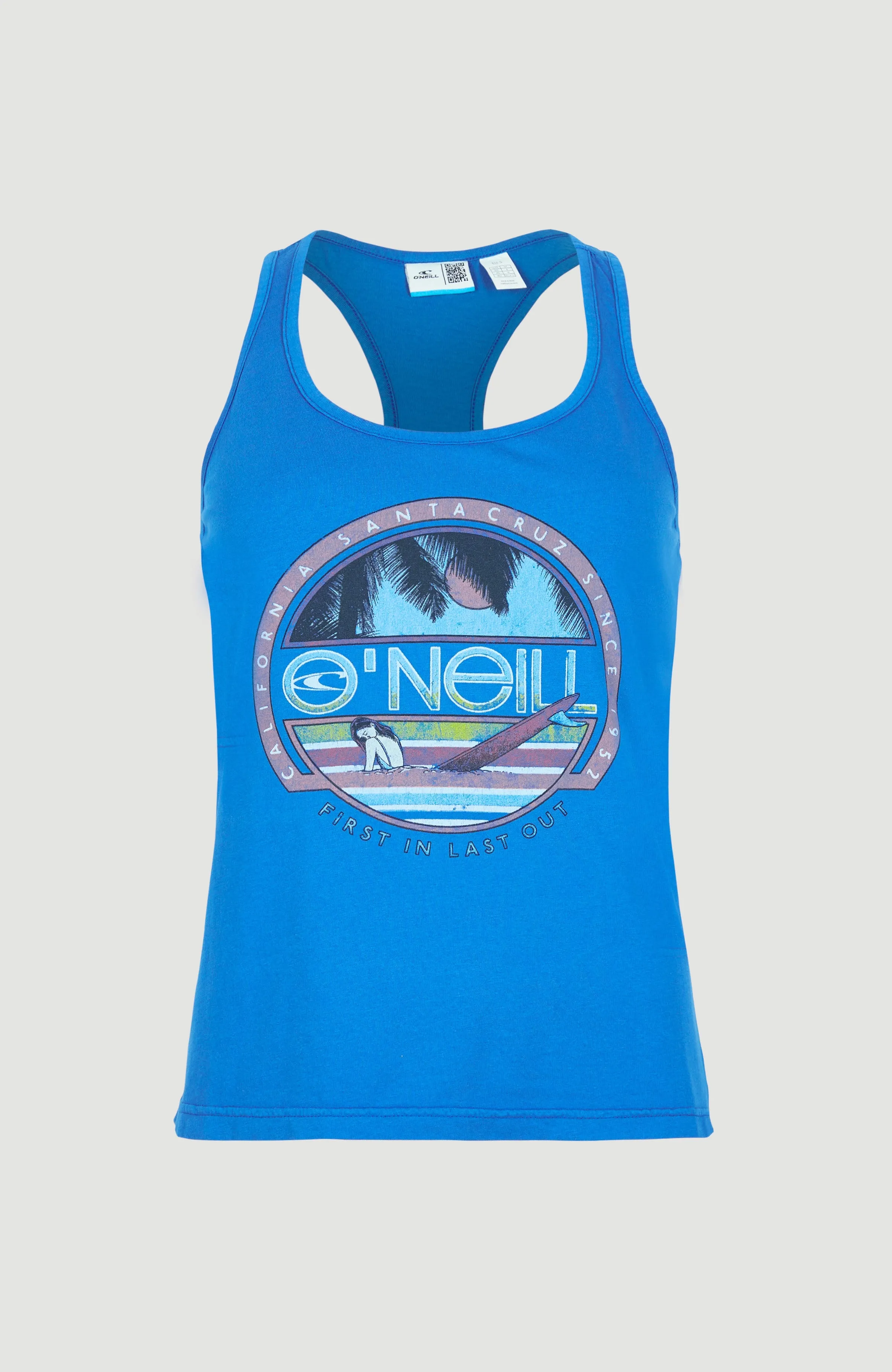 Connective Graphic Tanktop | Princess Blue