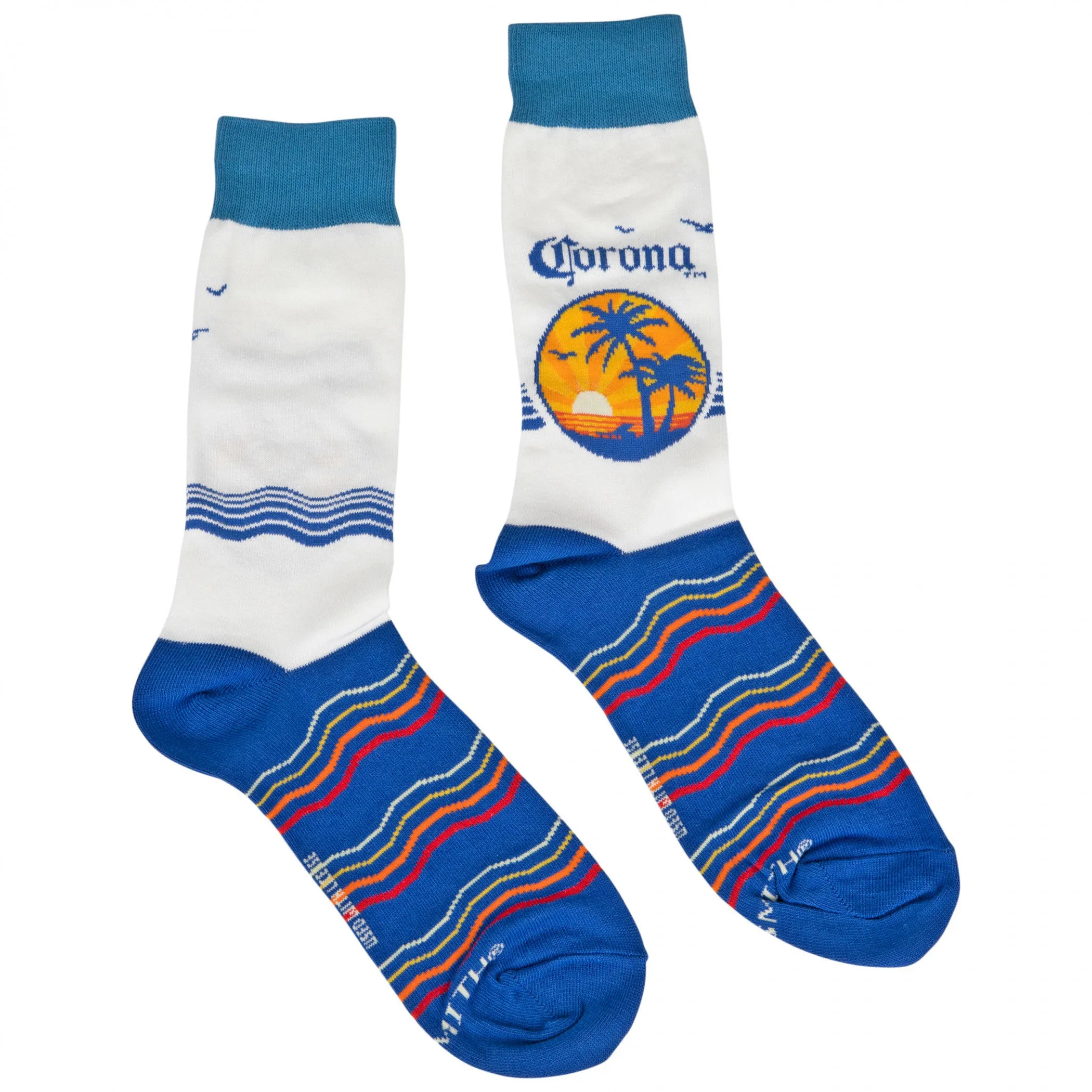 Corona Extra Summer Beach Scene Men's Socks