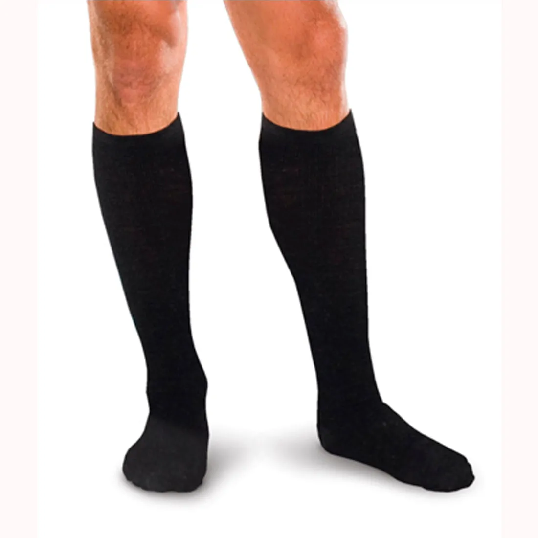 Corresport Sock 30-40 MMHG Black Large - One Pair (#16752)