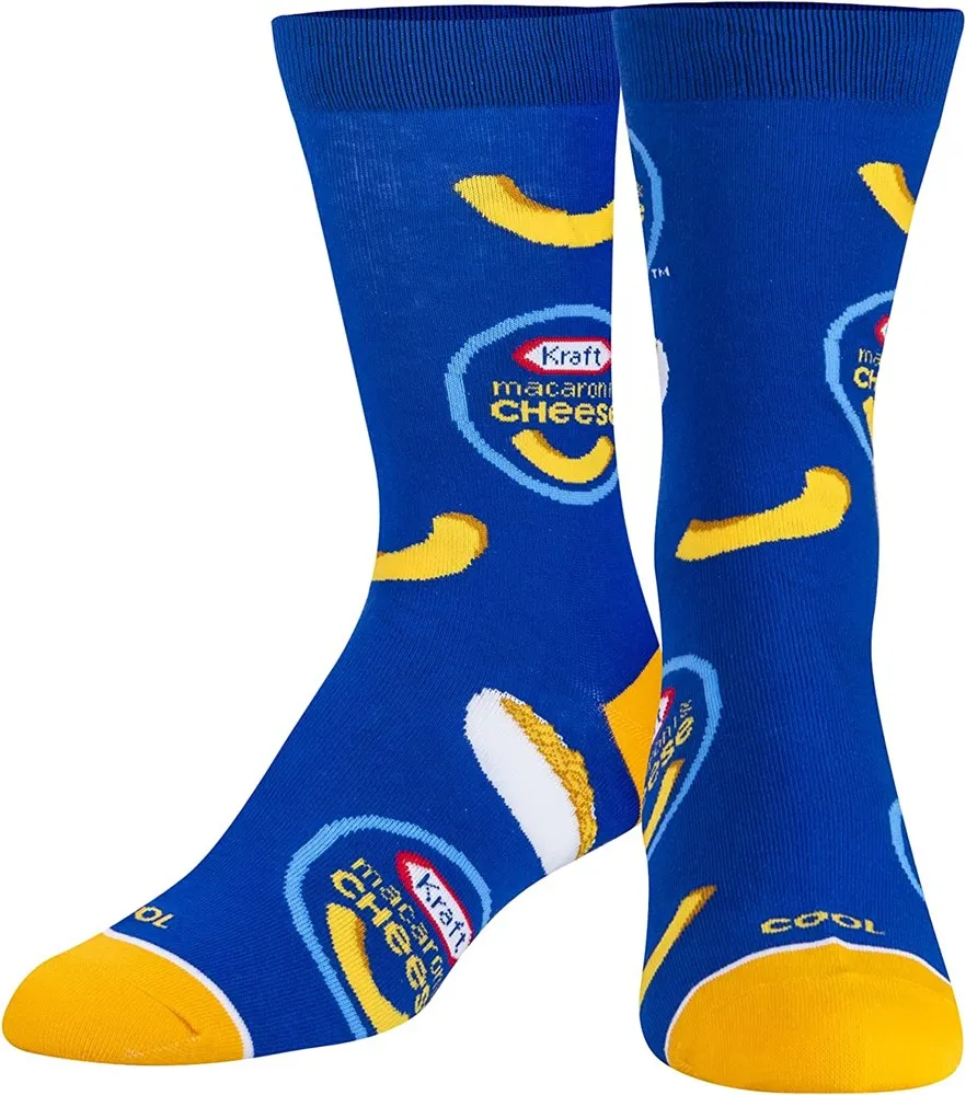 Crazy Socks Macaroni & Cheese Socks (1 Pair)