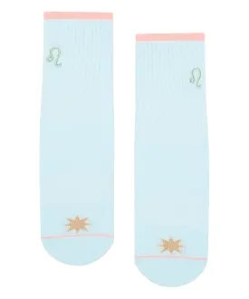 Crew Non Slip Grip Socks - Leo