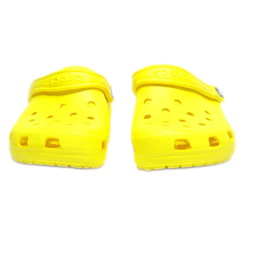 Crocs Classic Clogs Rubber Yellow Colour For Women