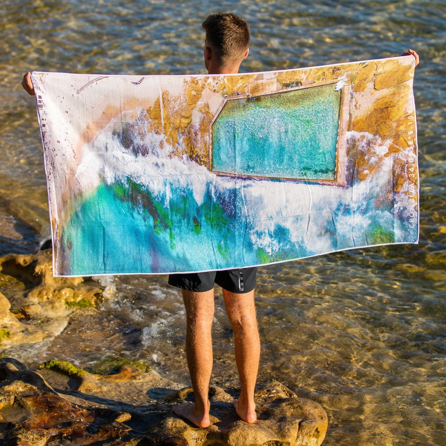 CRONULLA TIDES TOWEL, DESTINATION TOWELS