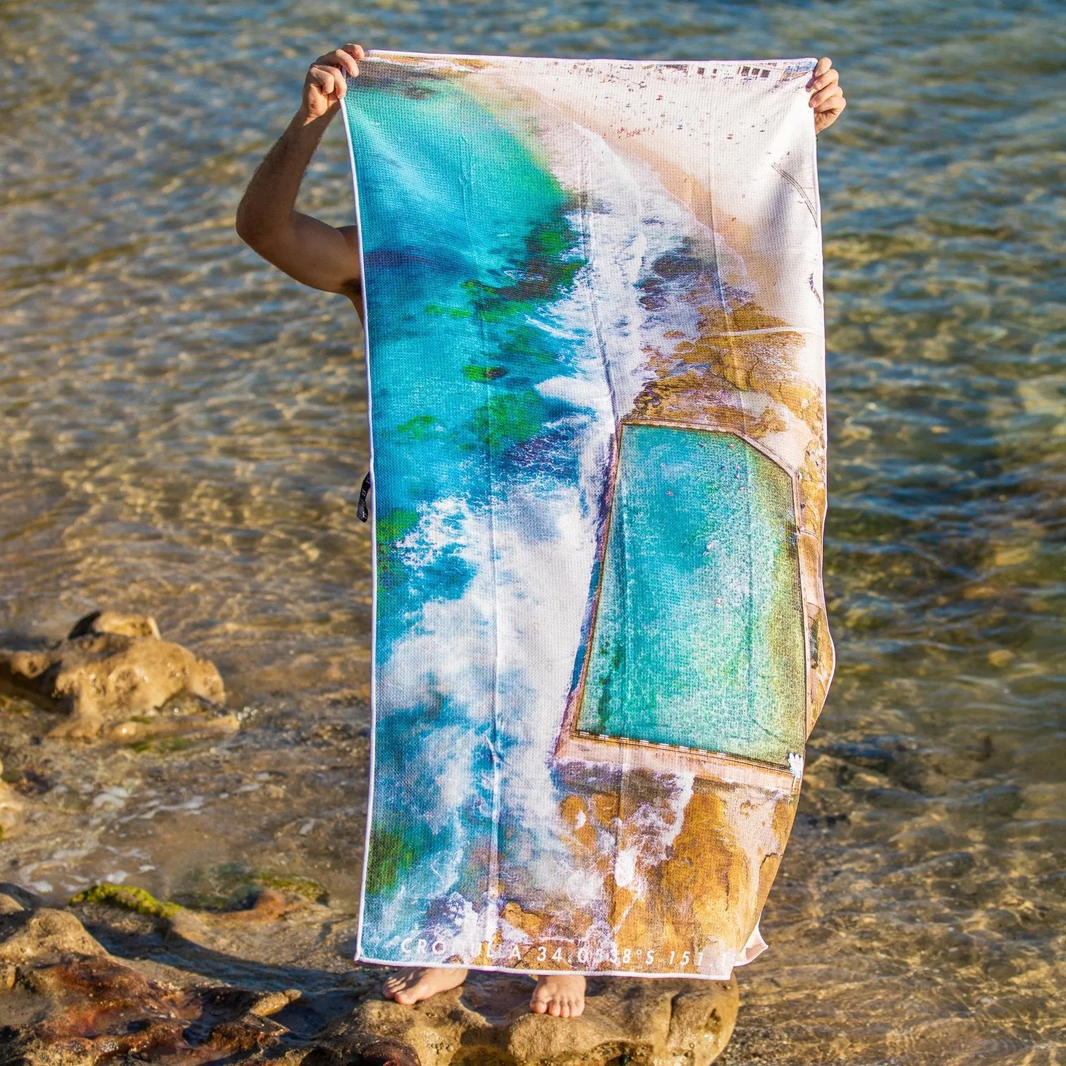 CRONULLA TIDES TOWEL, DESTINATION TOWELS