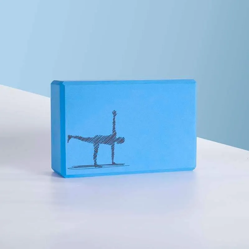 Decorated Yoga Foam Block