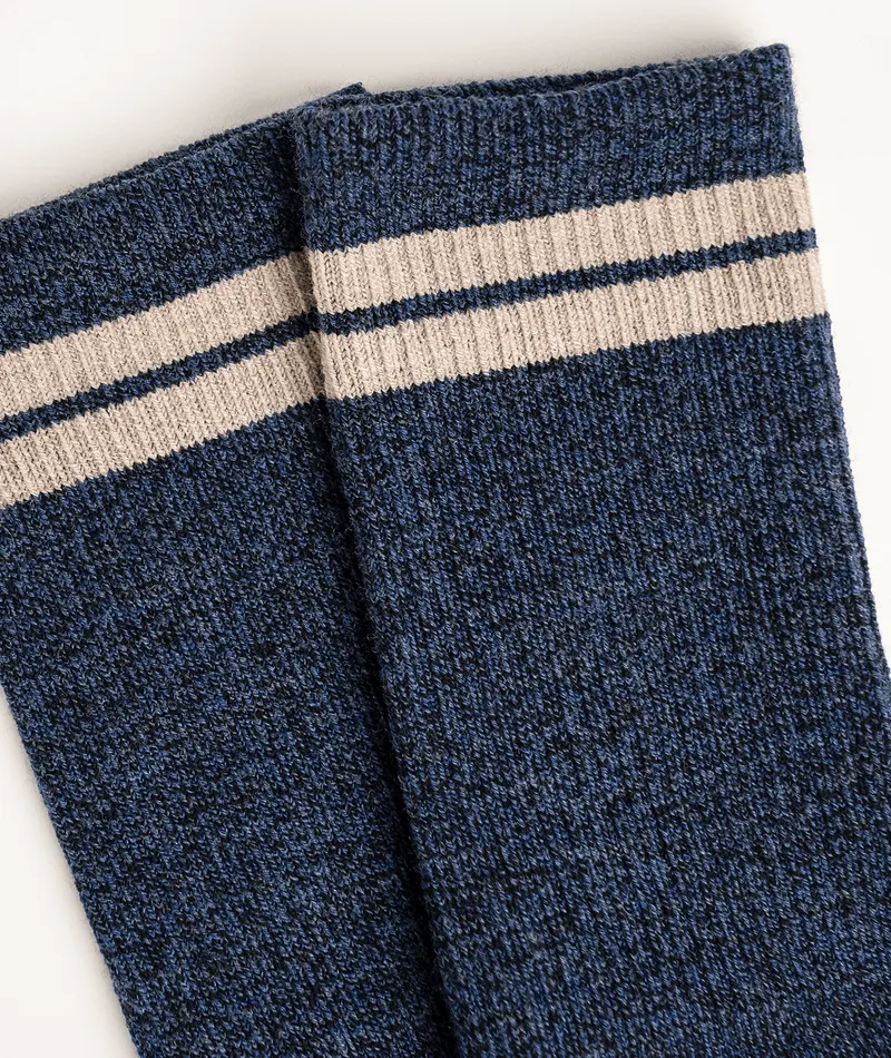 Everyday Merino Crew Socks Cobalt