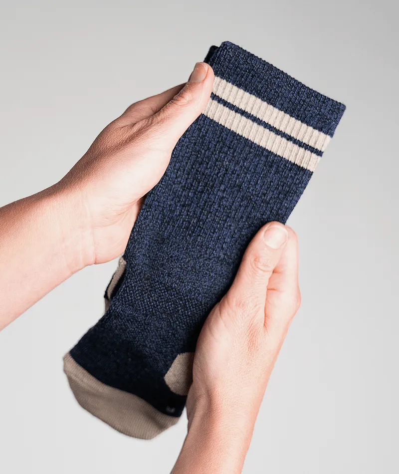 Everyday Merino Crew Socks Cobalt