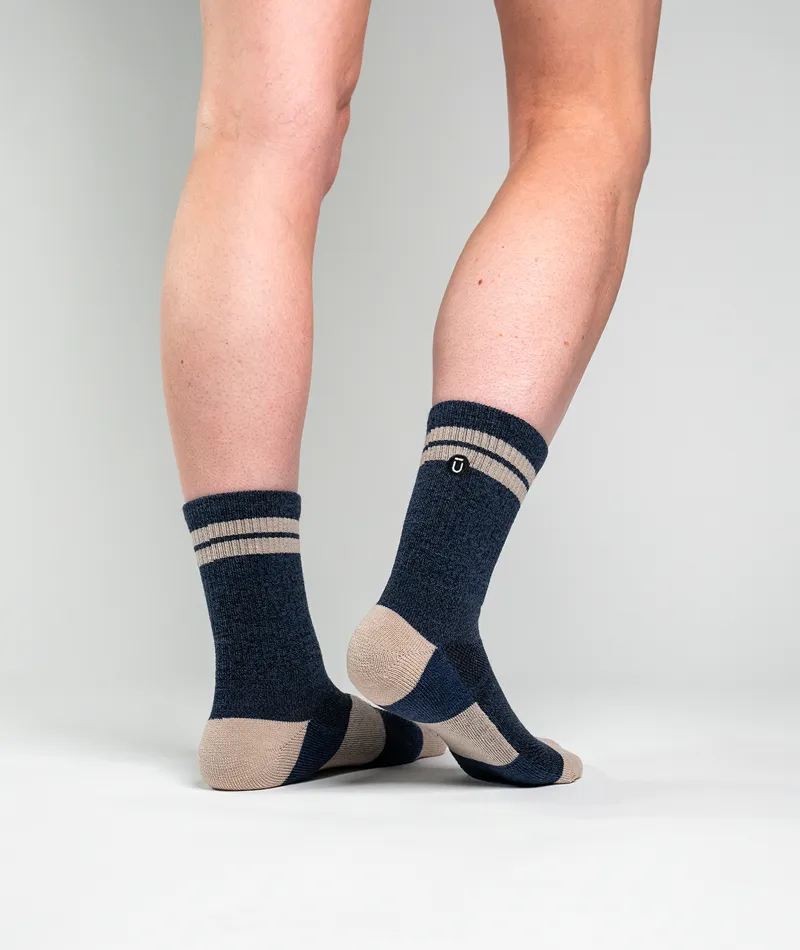 Everyday Merino Crew Socks Cobalt