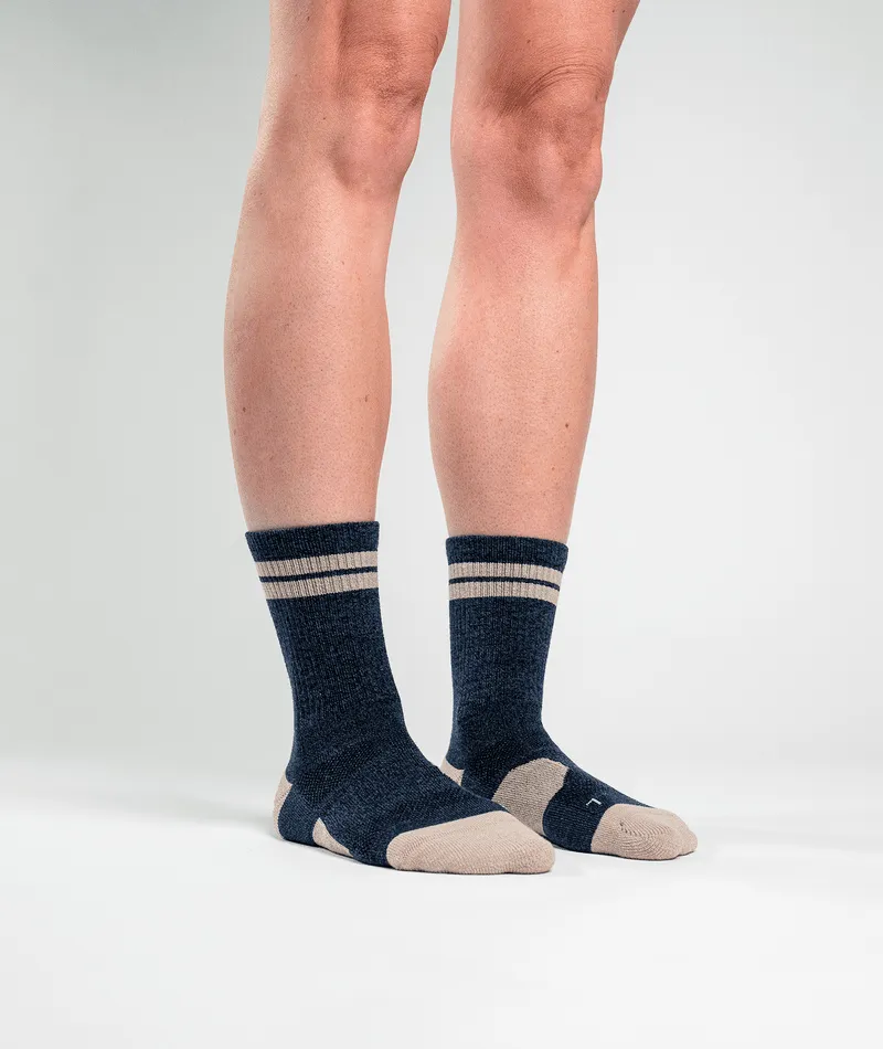 Everyday Merino Crew Socks Cobalt