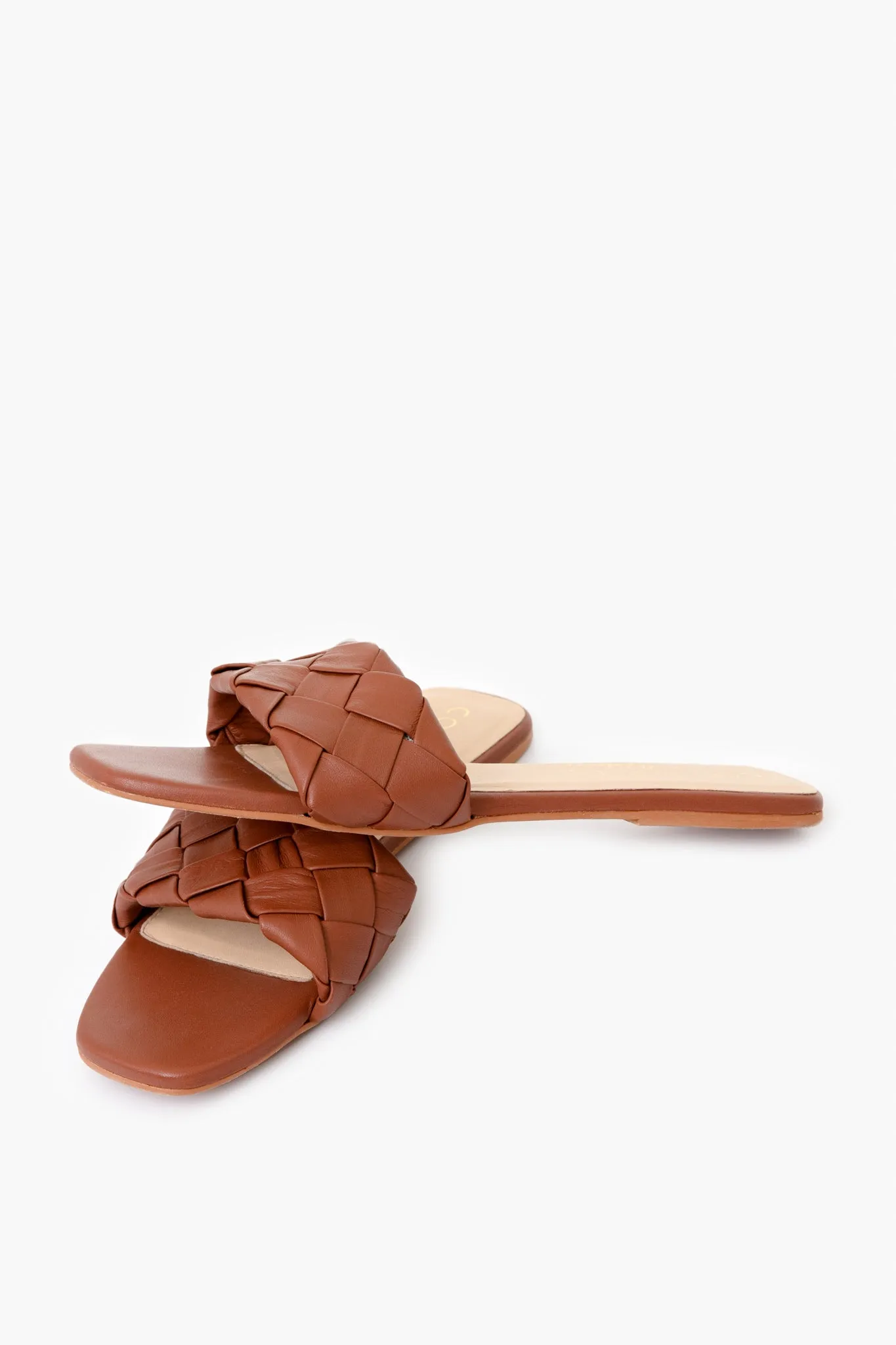 Exclusive Cognac Sweet Pea Sandals