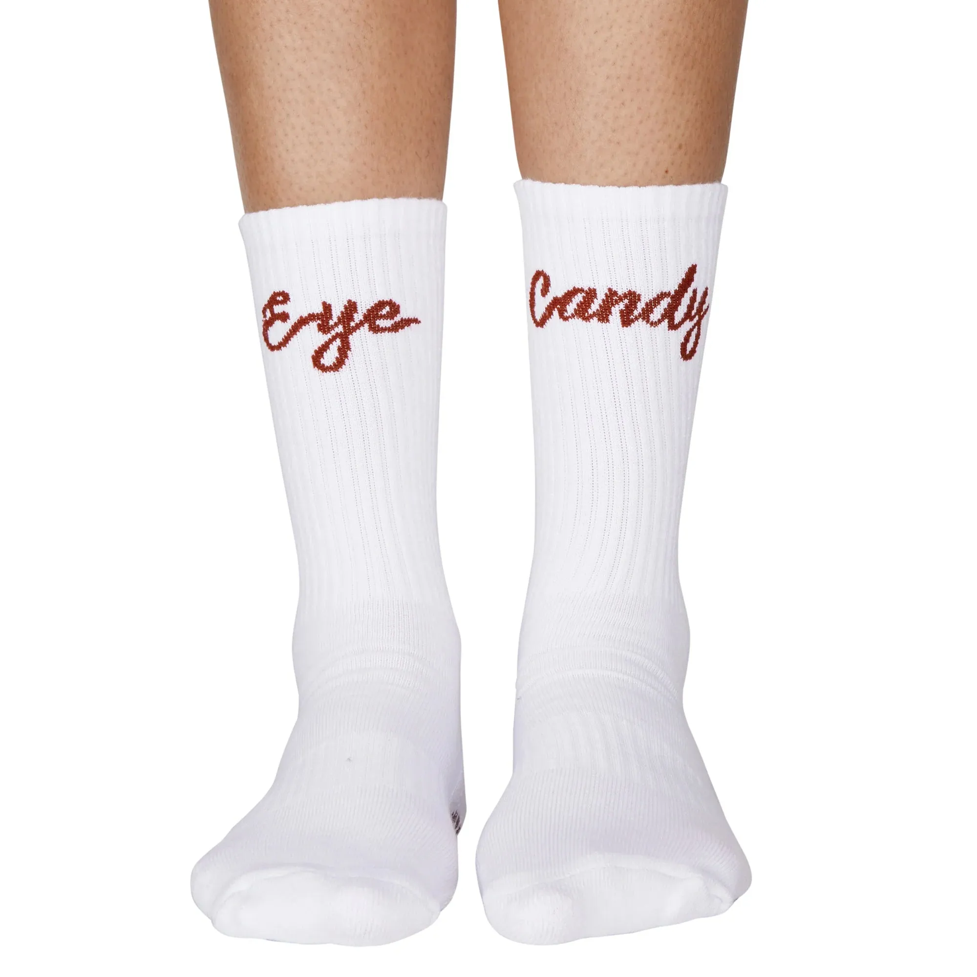 Eye Candy - Crew Grip Sock (Barre / Pilates)