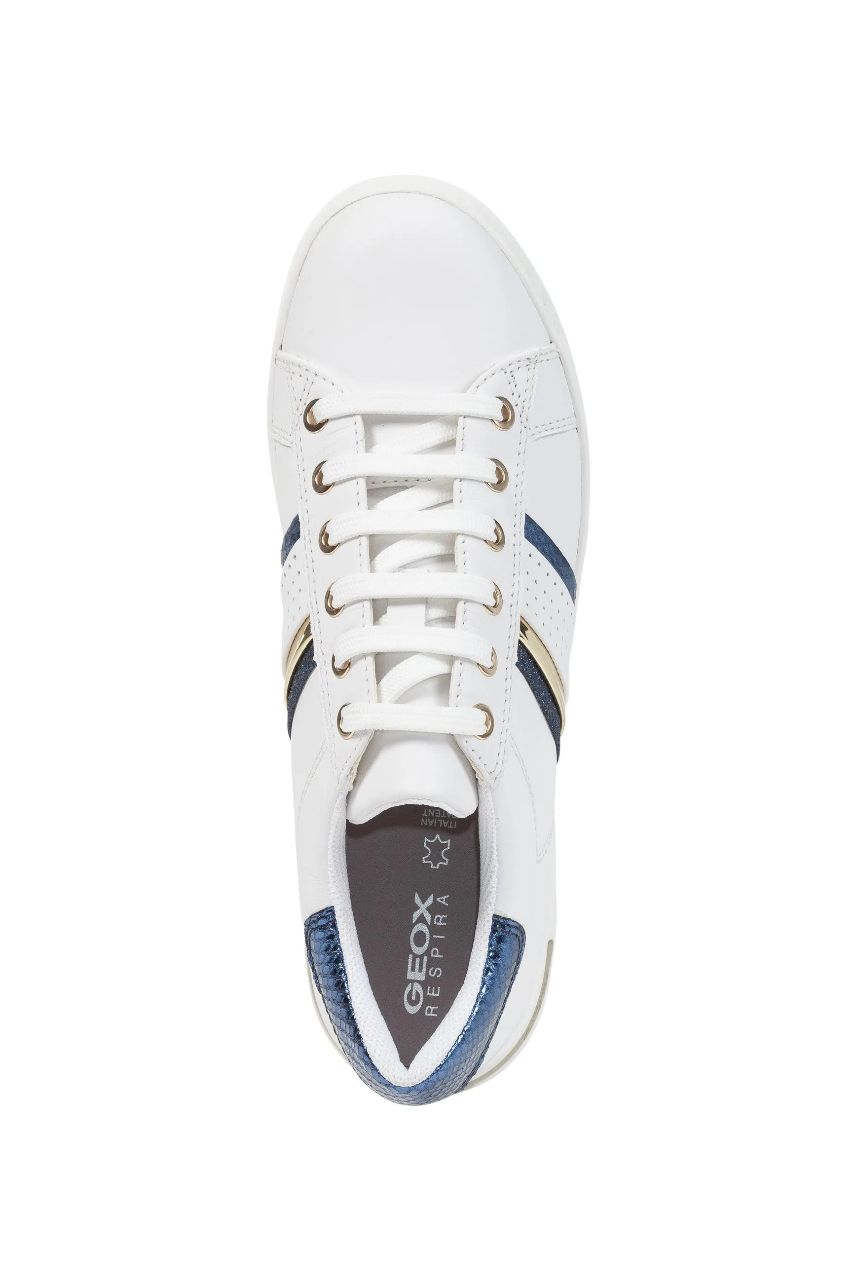 Geox Jaysen White Womens Sneaker