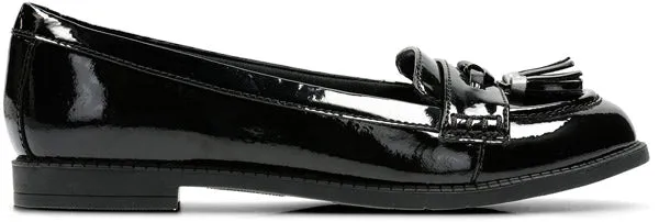 Girls Clarks Preppy Prize Patent Leather