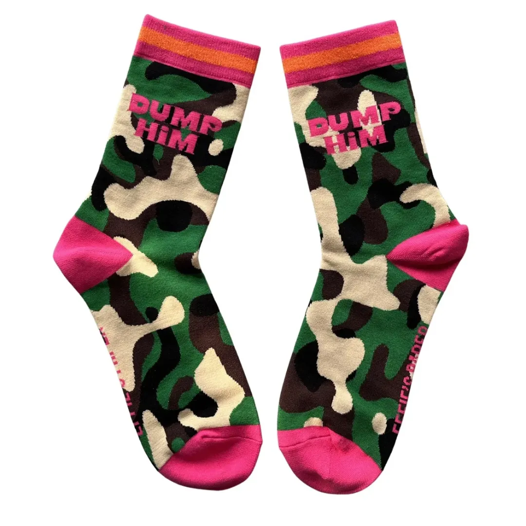 Happy Camo Socks