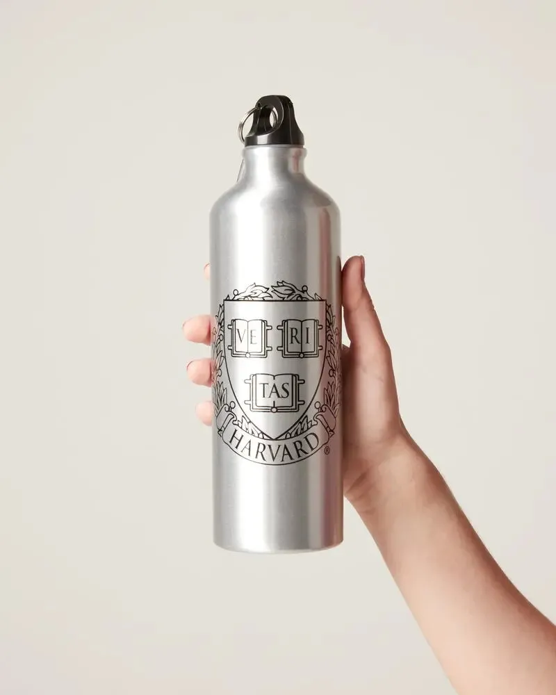 Harvard Silver Steel Water Bottle