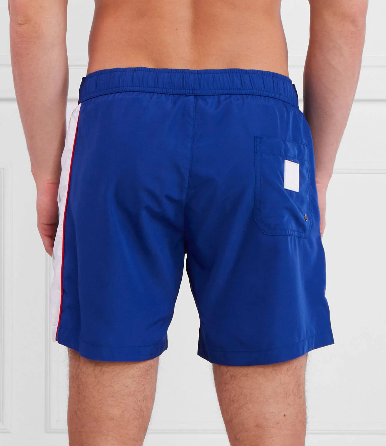 Iceberg Bicolor Logo Swim Short (Blue) - IICE3MBM01BLU