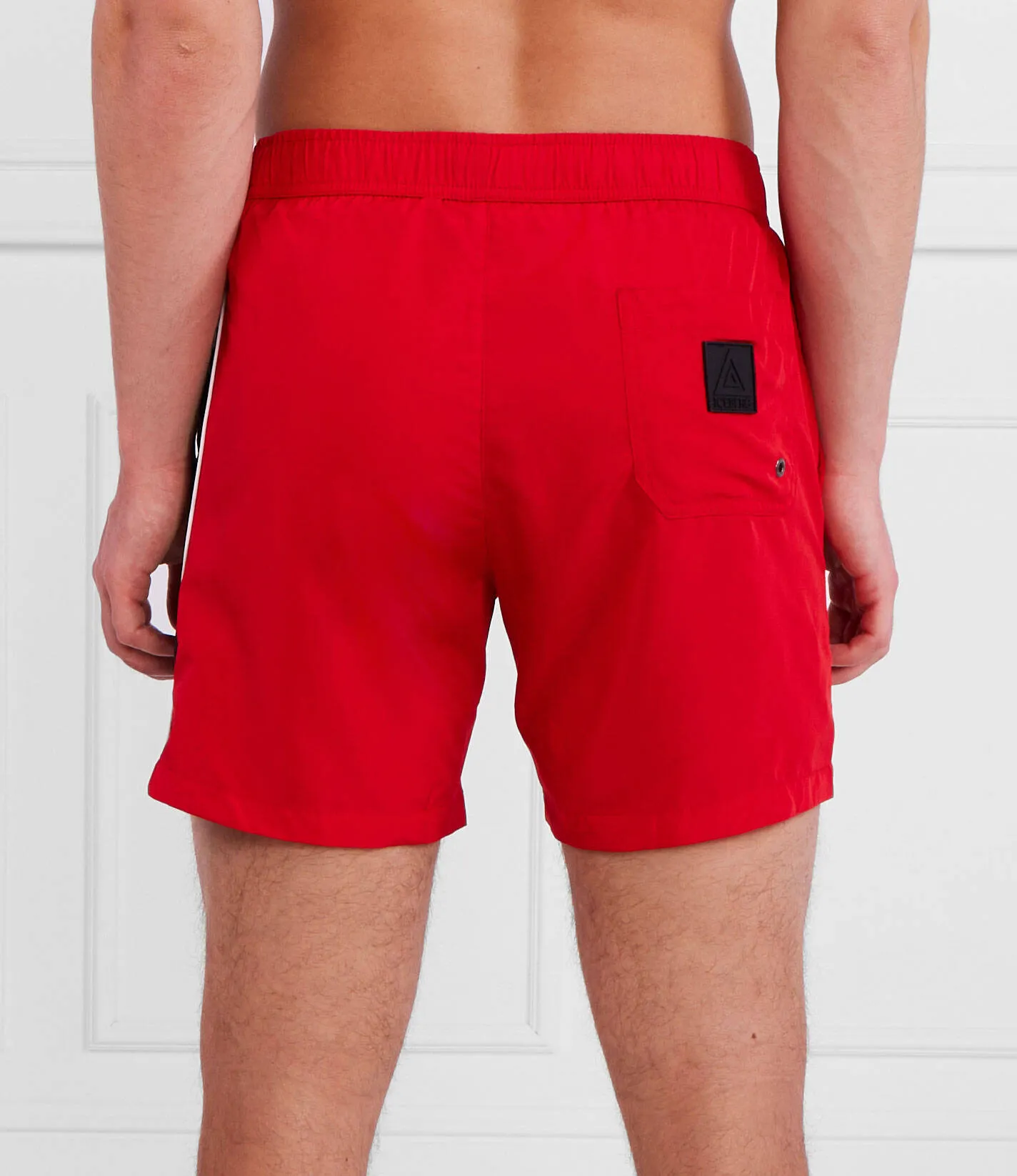 Iceberg Bicolor Logo Swim Short (Red) - IICE3MBM01RED