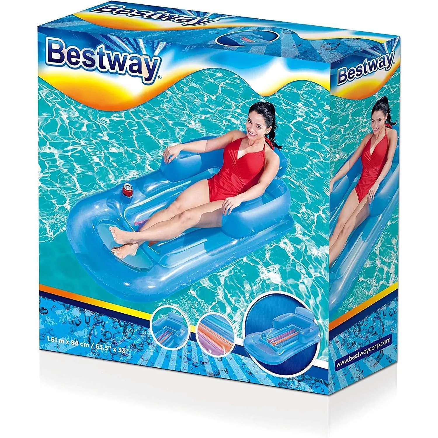 Inflatable Designer Lounger Lilo Float